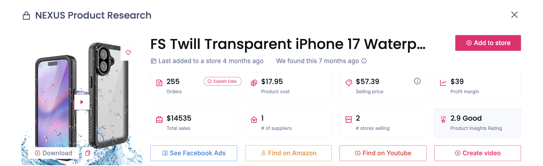 Waterproof adventure case